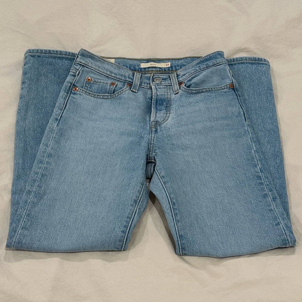 Levi’s Wedgie Icon Fit Ankle Jeans 24 Tango Light
